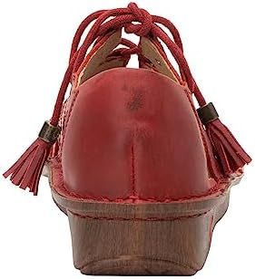 Alegria Women's Valerie Oiled Red Slide Sandal 9 M US | Image 2