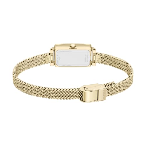Image of Skagen Hagen Lille Rectangular Stainless Steel Watch for Women
