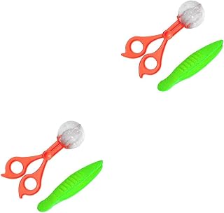 CUDDIKAJI 2 PCS Bug Insect Catcher Wear-resistant Insects Tongs Tweezers Set Kids Toys Handy Nature Exploration Toy Litter Cleaning