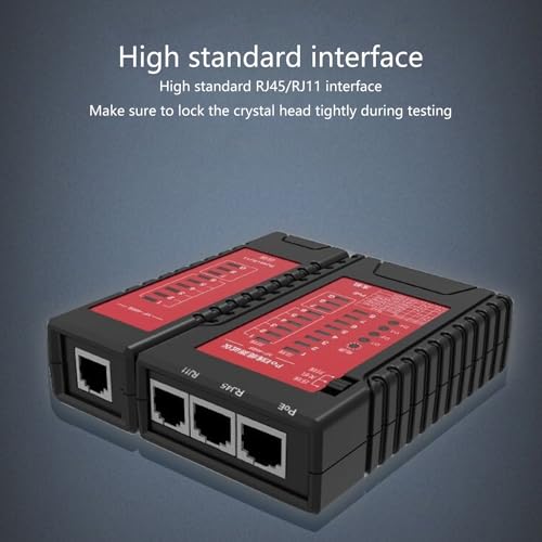 Probador de cables CAT5 y CAT6 para solucionar cortes de internet en casa 7