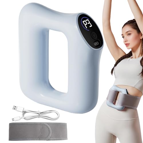 Masajeador de fascia de cuerpo completo: dispositivo ergonómico de muscular con calefacción, de terapia de vibración multifunción, diseño compacto y, comodidad ajustable para hom