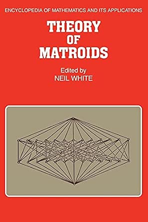 Theory of Matroids: 26-Wow! eBook