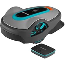 Gardena Sileno City Smart Robotic Lawnmower 600 m2 Set Innovative Lona AI Technology, App Control, SensorControl, for Gradients up to 35 Percent, Includes Smart Gateway, DE Version 19603-60