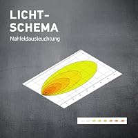HELLA Valuefit S3000 LED Arbeitsscheinwerfer 12 - 48 Volt - 1800lm - gelbe Lichtscheibe - für Winterdienst - Kabel: 800mm - Stecker: DEUTSCH Stecker - 1GA 357 109-022 – Ansicht 6