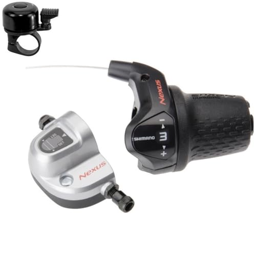 Cambio Shimano Nexus Revo SL-3S35 3 Velocità Con Manovella A Campana E Cambio Shimano Nexus Revo SL-3S35 3 Velocità Con Manovella A Campana E