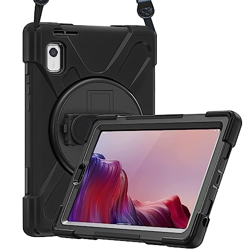 💻 Il supporto girevole a 360 gradi offre la posizione ottimale per scrivere o guardare; la maniglia posteriore ergonomica e confortevole consente di tenere il tablet saldamente con una mano, senza preoccuparsi di farlo cadere