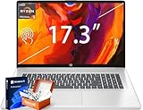 HP 17.3 Inch Touchscreen Laptop, AMD Ryzen 5 7430U, 16 GB RAM, 1 TB SSD, 17.3" HD+ Anti-Glare, Wi-Fi 6, Copilot AI, 128 GB USB Flash Drive, Fast Charge, Windows11 Pro, W/Accessories