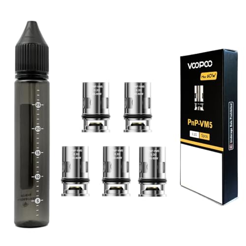 VOOPOO PnP �����p�R�C�� 1���bTW/DW/VM / TM2 / TR1�bfor PnP�Ή��f�o�C�X�b���j�R�[���{�g���t�� (PnP-VM5�i0.2���j)