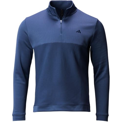 Suéter Adidas Ultimate365 con acabado texturizado premium y diseño ergonómico masculino