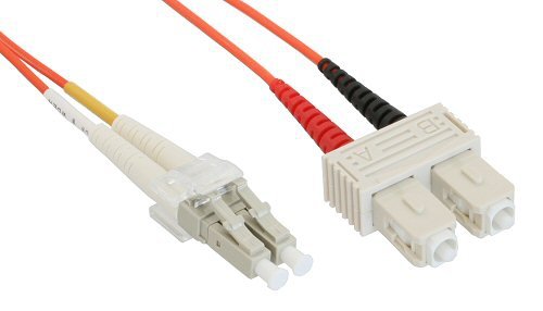 Preisvergleich Produktbild Intellinet LWL Anschlusskabel LC / SC 10M Multimode OM2 orange