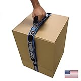 Strap-A-Handle 8' XL Easy Carry Strap with Handle for Safely Lifting Heavy Boxes, Groceries, Luggage, Beach, Skiing, Camping, Moving (Strap-A-Handle XL 8ft. 40lbs. Max)