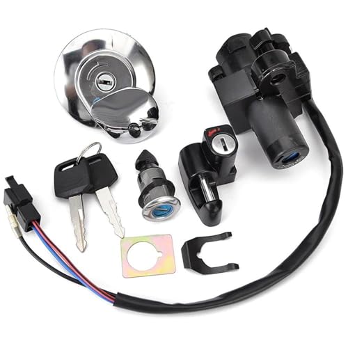 Cerradura de encendido y tapón de combustible hermético para motos Honda CL400 de 1999