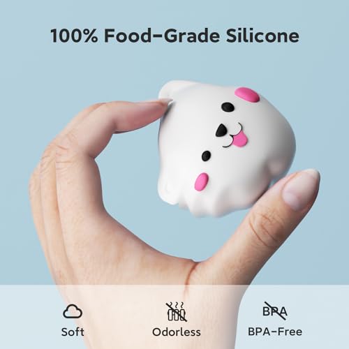 Image of 4 Pcs Cartoon Corner Guard Edge Protector,Edge Protector for Baby,Furniture Silicon Table Corner Guards,Child Head Protector Corner Cover (White Cat)