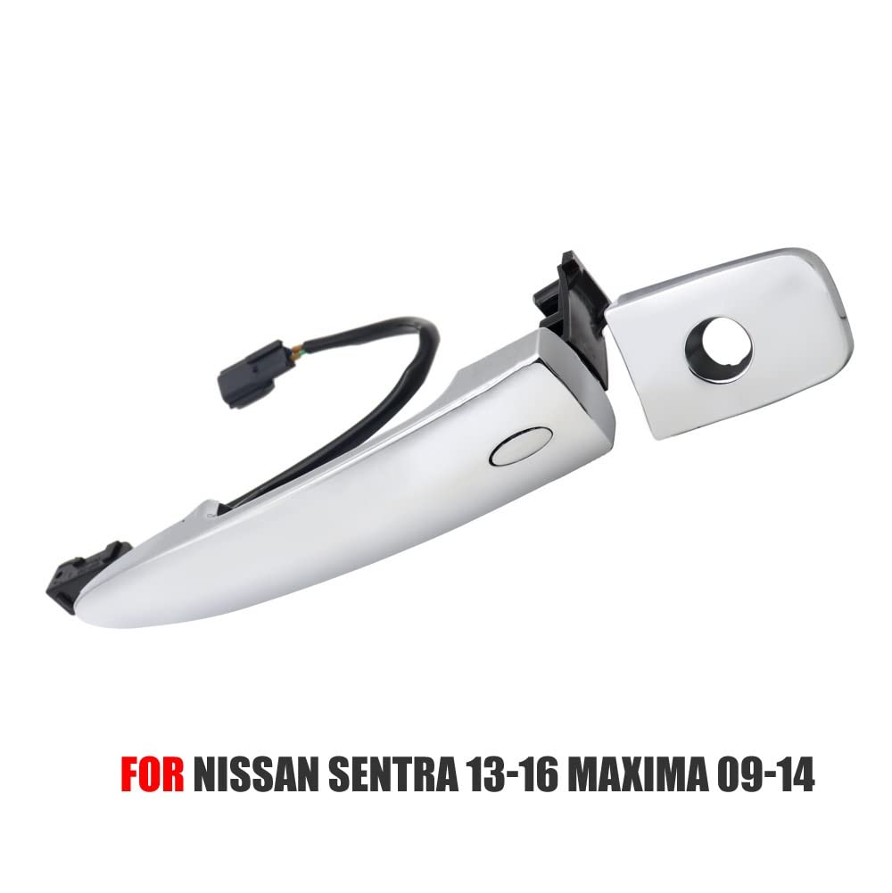 Wymiana folii ochronnej na klamkę do samochodu Nissan do Sentra 2013-2016 dla Maxima 2009-2014 przedni lewy kierowca zewnętrzna klamka drzwi 806469N00A osłona ochronna klamki drzwi
