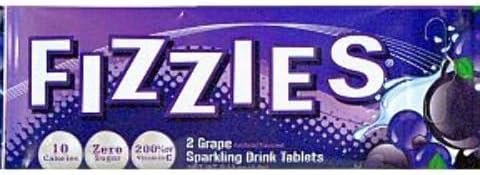 Fizzies Sparkling Drink Tablets - Grape (Pack Of 96)