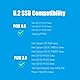 GLOTRENDS PU11 U.2 zu PCIe 4.0 X4 Adapter für 2.5 Zoll U.2 SSD, PCIe 4.0 X4 Full Speed