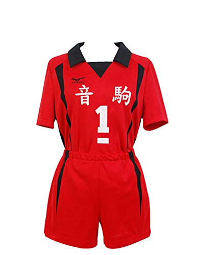 prettycos Unisex Anime School Uniforme Kuroo Tetsurou Disfraz Nekoma Valleyball Cosplay