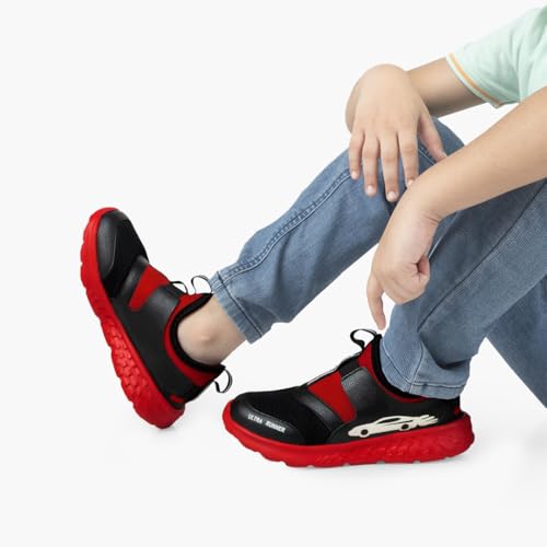 Image of KazarMax Ultra Runner Glow in The Dark Shoes | Comfotable | Lightweight | Casual Sneakers for Boys
