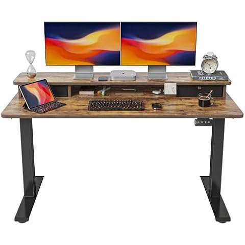 FEZIBO Height Adjustable Electric Standing Desk Cover