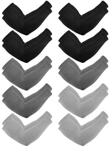 Image of Boao 10 Pcs UV Arm Sleeves Tattoo Cover