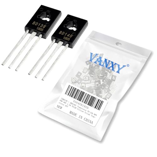 25Pair BD139 BD140 TO-126 NPN PNP 80V 1.5A Silicon Triode Transistor