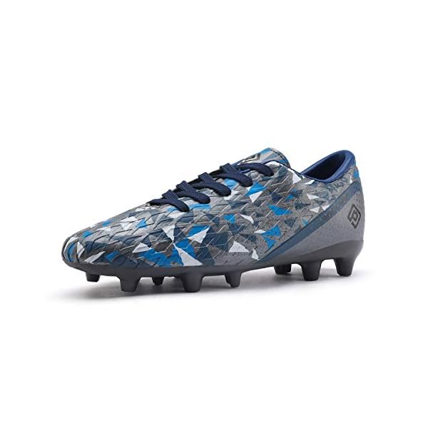 DREAM PAIRS Boys Girls Soccer Cleats Kids Football Shoes