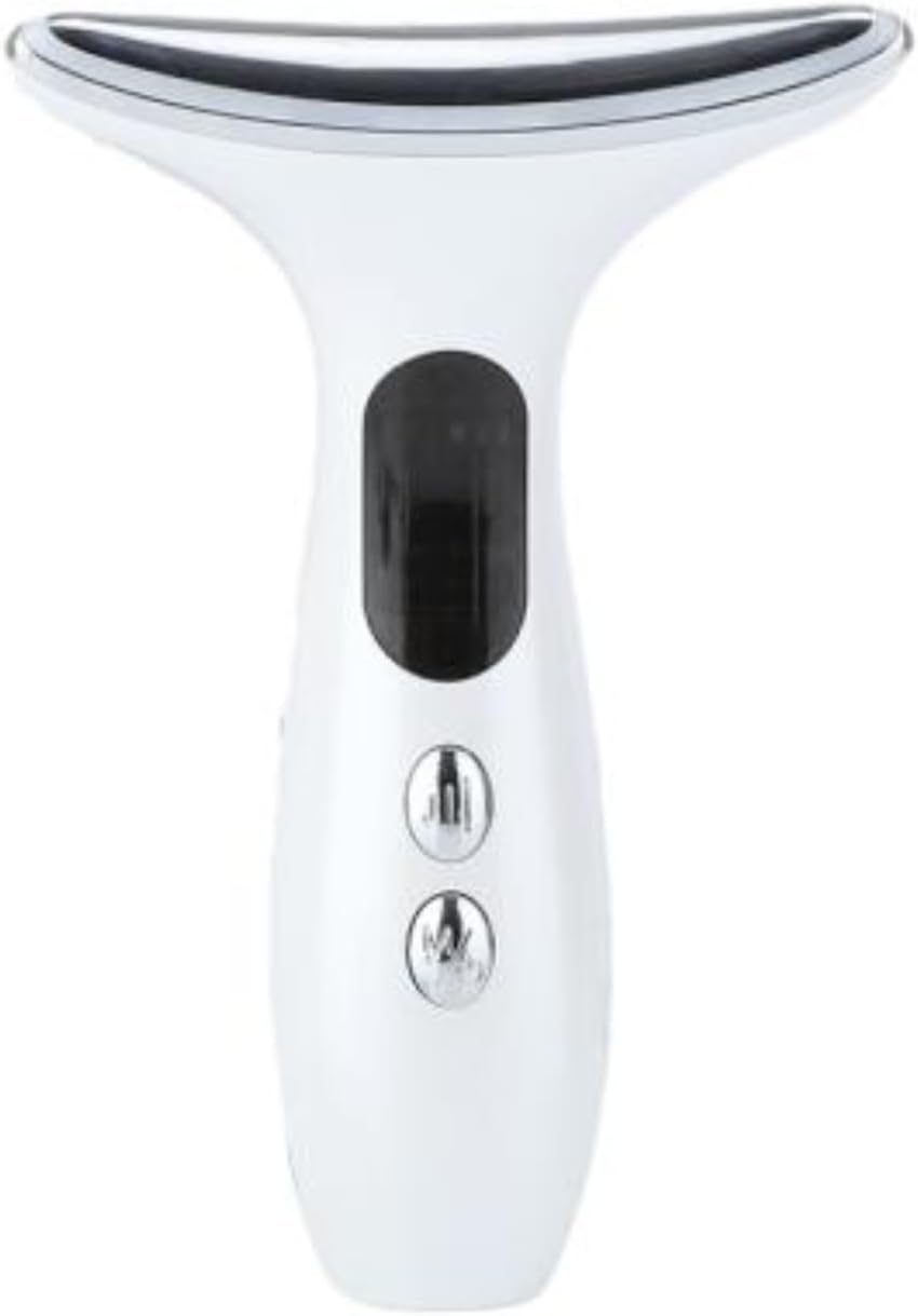 Feicemat V2 Face Lifting Device, Microcurrent Facial Machine, 4-in-1 Facial & Neck Massager with 45°C Heating (white)