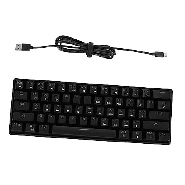 UKCOCO 61 Mechanisch Toetsenbord Mechanische Toetsenborden Computer Toetsenborden USB Toetsenbord Full Size Toetsenbord PC Laptop Toetsenbord Kantoor Toetsenbord Backlight Toetsenbord