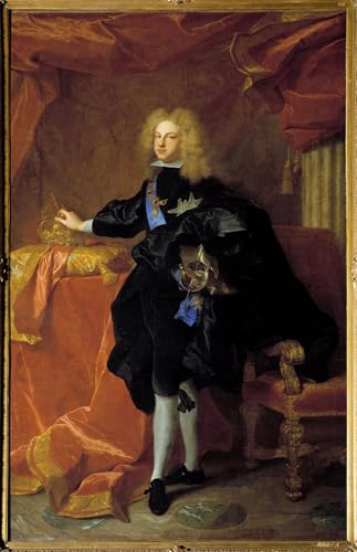 Lienzo cuadro de Felipe V de Rigaud para transformar las paredes de tu comedor