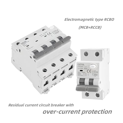 Protección contra sobrecorriente con el interruptor magnético GYR9NM 2P 7