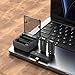 TPKKNGE Professional Wireless Lavalier Microphone for iPhone 15 16 pro max and Android with Charging Case-2 Pack Lapel Mic Plug-Play, Auto-Sync and Noise Reduction for Video Recording, Interview