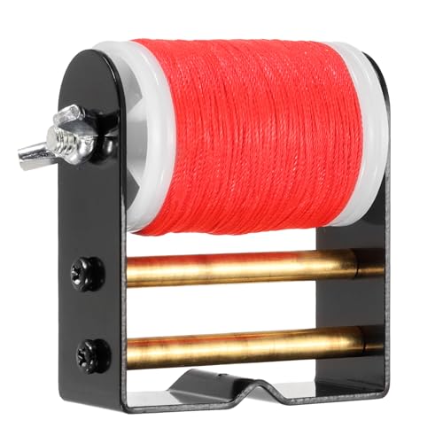 PATIKIL Plantilla de hilo para servir con arco de 120 m, 0,4 mm de diámetro para atar arco recurvo, color rojo
