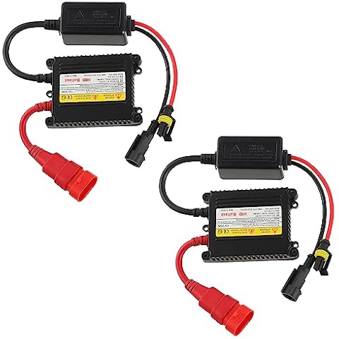 EPLZON DC 12V 55W Ultrathin HID Ballast DC Xenon Lamp Ballast Automotive Headlight Stabilizer Suitable for H1 H3 H4 H7 H11 H13 9005 9006 9007 5202 880(Pack of 2pcs) Cover