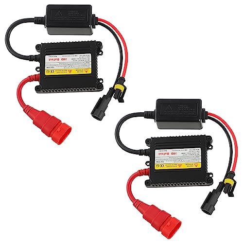 EPLZON DC 12V 55W Ultrathin HID Ballast (Pack of 2pcs) - Xenon Light Source, 4200K Color, Suitable for H1-H13, 9005-9007, 5202, 880