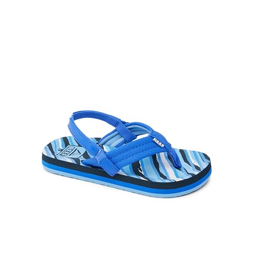 Image of REEF Boys Toddler /Little Kid Ahi Beach Flip Flop, Soft Cushion Footbed, Water Friendly