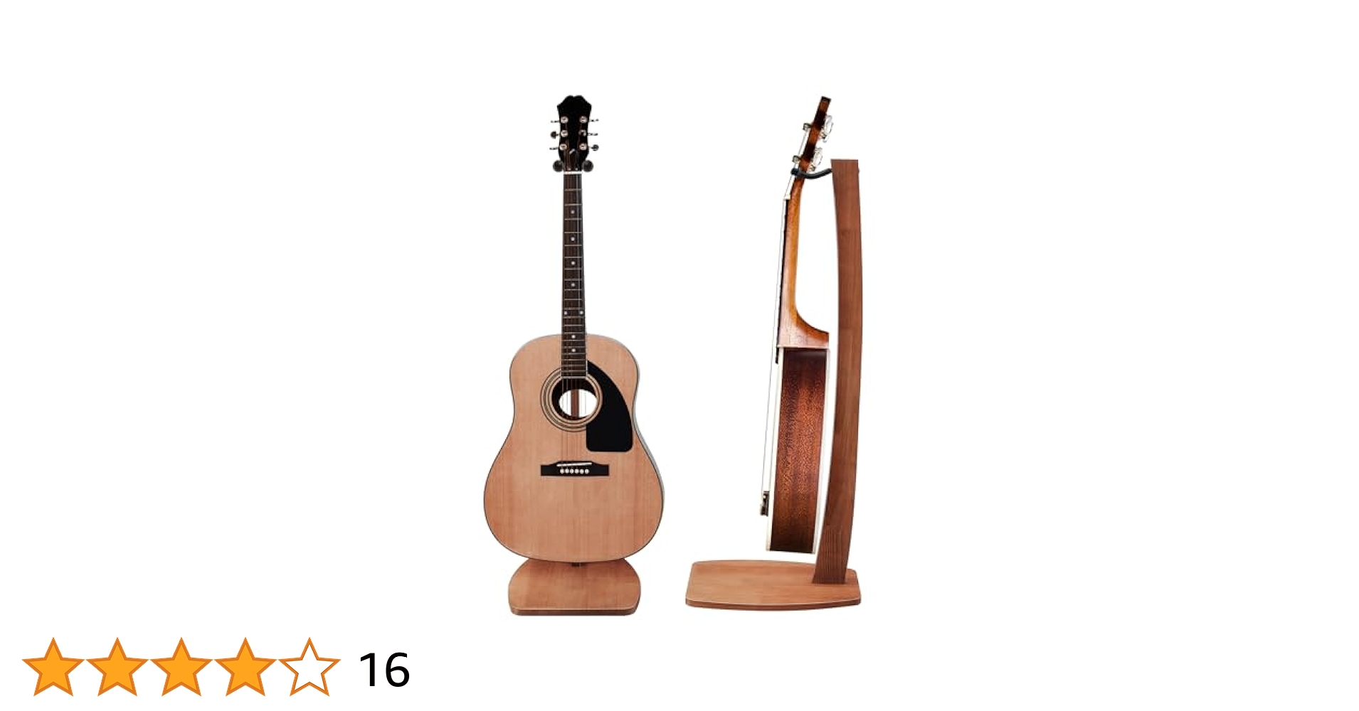 木製　吊し　ギタースタンド　美品 Amazon.co.jp: Wenqik 木製エレキギタースタンド 無垢木製