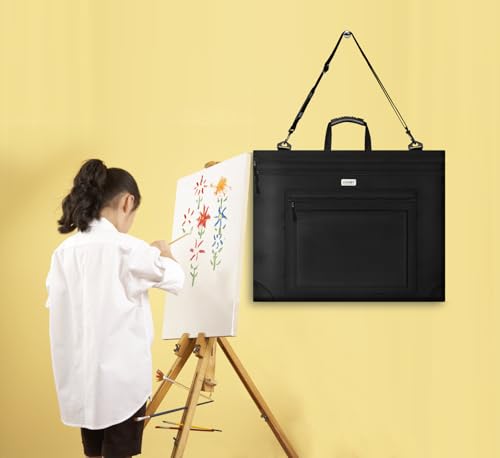 Jusart JA-HB001 Large Size Art Portfolio Case Art Portfolio Tote Bag Poster Board Storage Portfolio Folder thumb #8