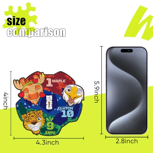 Image of FIFA World Cup 2026 Mascot 26PCS Wooden Pocket Puzzle
