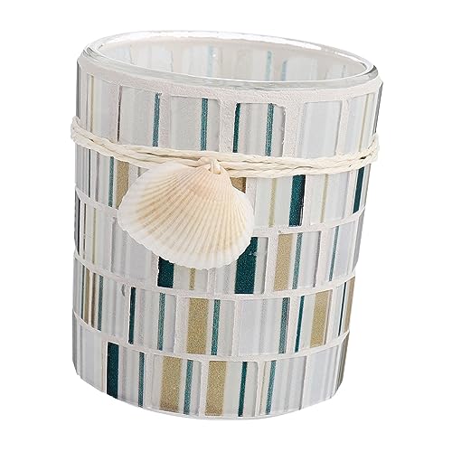 GLEAVI 1pezzi Portacandele in Vetro Bicchiere Per Aromaterapia Portacandele Tealight Per Matrimonio Festa e Casa