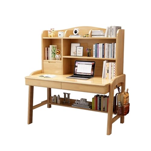Escritorio esquinero con estantería y cajón, mesa de escritura para oficina en casa para estudio, dormitorio y estación de trabajo de computadora