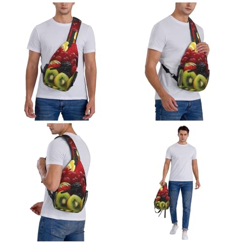Bolso cruzado tipo bandolera para trekking y ciclismo miniatura 7