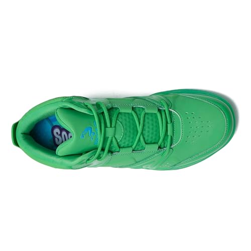 Image of SHAQ Devastator High Top Basketball Shoes for Men, Indoor or Outdoor Court Basketball Mens Sneakers - Black, White, Green, Blue, Orange or Red Size 8 to 15