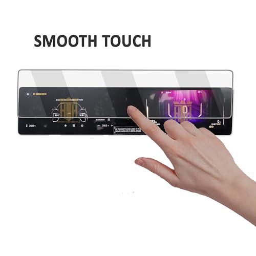 Image of HONEY TEMPERED HUB Glossy Screen Guard Combo For MAHINDRA BE6 2025 /12.3 DUAL FULL TOUCHSCREEN INFOTAINMENT + INSTRUMENT CLUSTER GUARD /Anti Scratch Car Display Accessories [Not Tempered Glass]