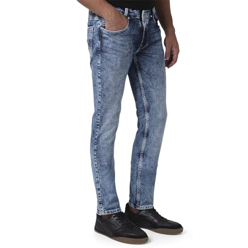 Image of MUFTI Mens Super Slim Fit Jeans
