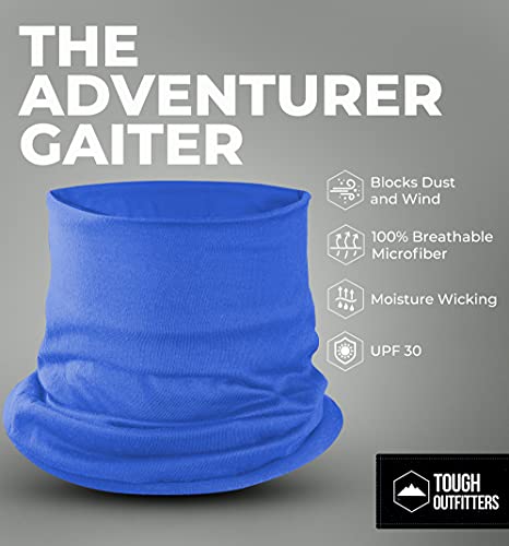 Tough Headband Neck Gaiter Mask For Men & Women - Neck Gaiter Face Mask & Dust Protection W/Uv For Fishing, Running & Hiking #TOP3