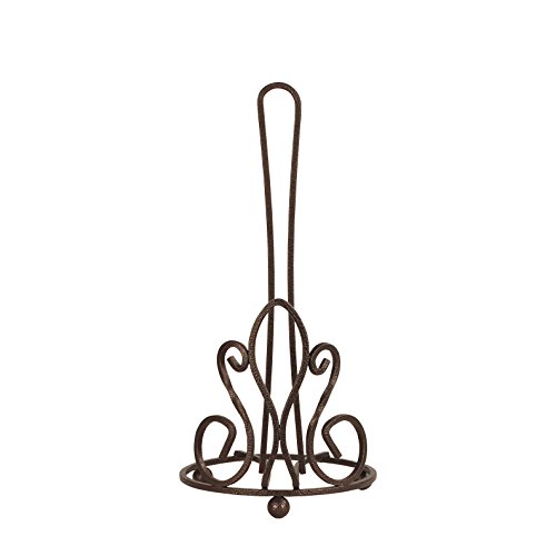 Spectrum Diversified Patrice Paper Towel Holder, Hammered Bronze #TOP2