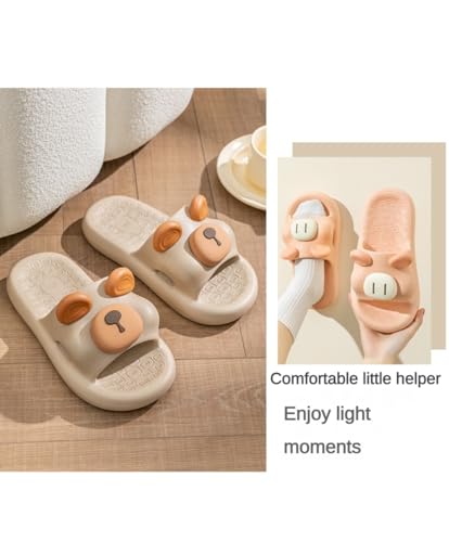 Cute Animal Slippers for Women Summer Feeling Soft Platform Non-Slip Sandals Antislip Indoor Outdoor Slippers Kawaii Gifts for Women Men4