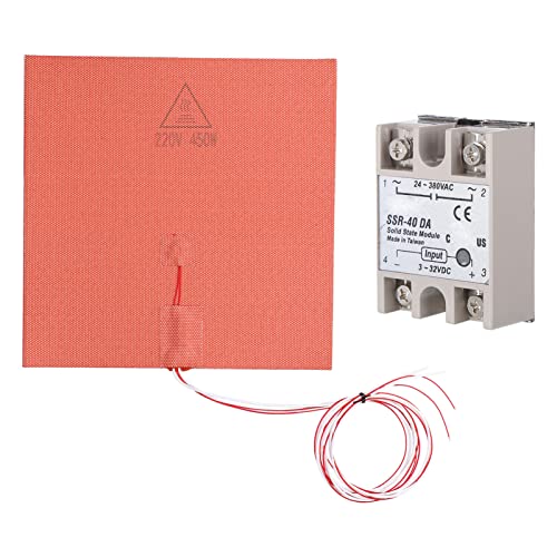 Lit chauffant silicone de haute précision pour imprimante 3D 220V 250mm