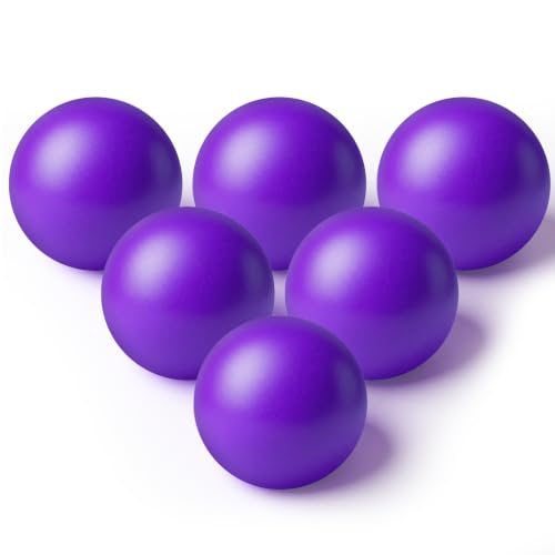 Image of Jenaai 6 Pack Arcade Ball Roll and Score Replacement Balls 2.48 Inch for Family Recreation Rooms, Ladder Toss, Outdoor Yard Replacement Balls for Arcade Ball Toss, Home Recreation Game