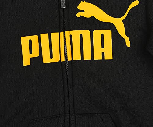 Image of Puma Boys Cotton Hooded Neck Jacket